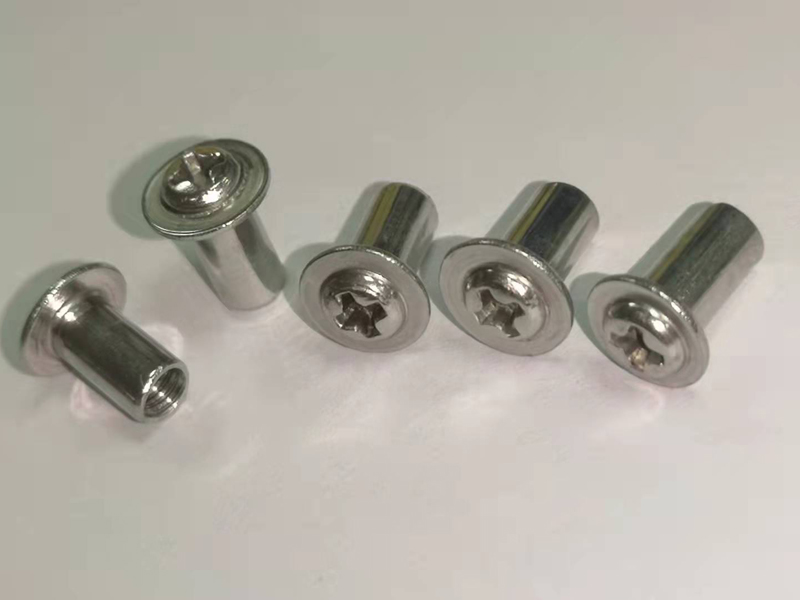 不锈钢十字带介螺母