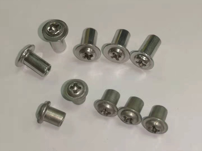 不锈钢十字带介螺母