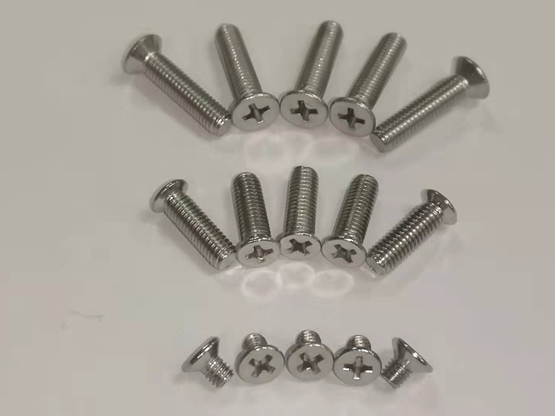 不锈钢十字沉头机丝