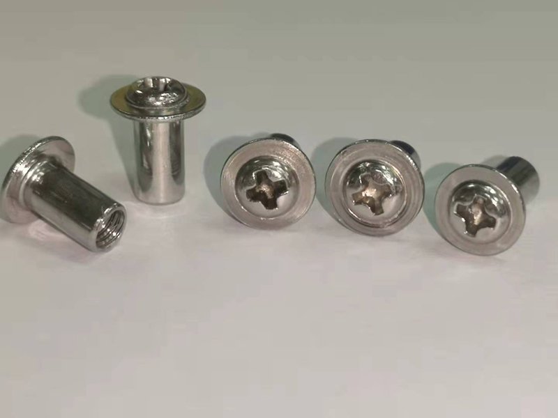 不锈钢十字带介螺母